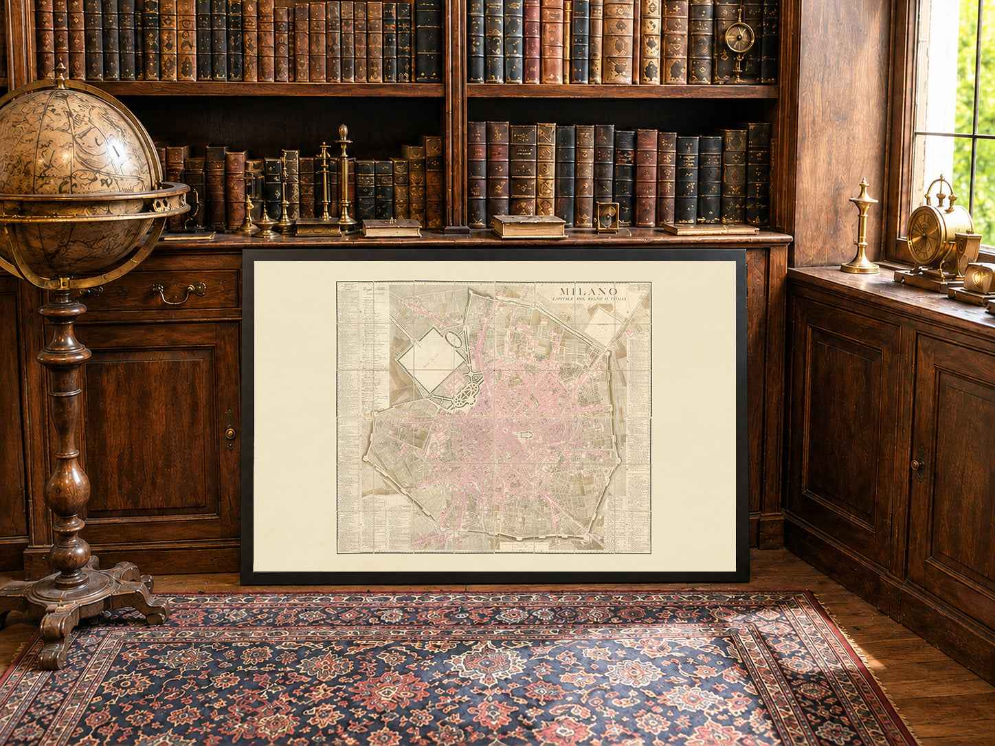 Napoleonic Milan City Map Poster (1807) - Historic Plan of the Kingdom of Italy Capital (Copy)